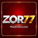 ZOR77 Game logo with PlayKhelivo.com branding