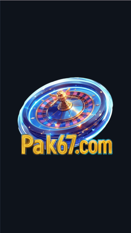 PAK67 Game start screen displaying the Pak67.com logo