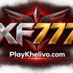 XF777 Game logo with PlayKhelivo.com website name
