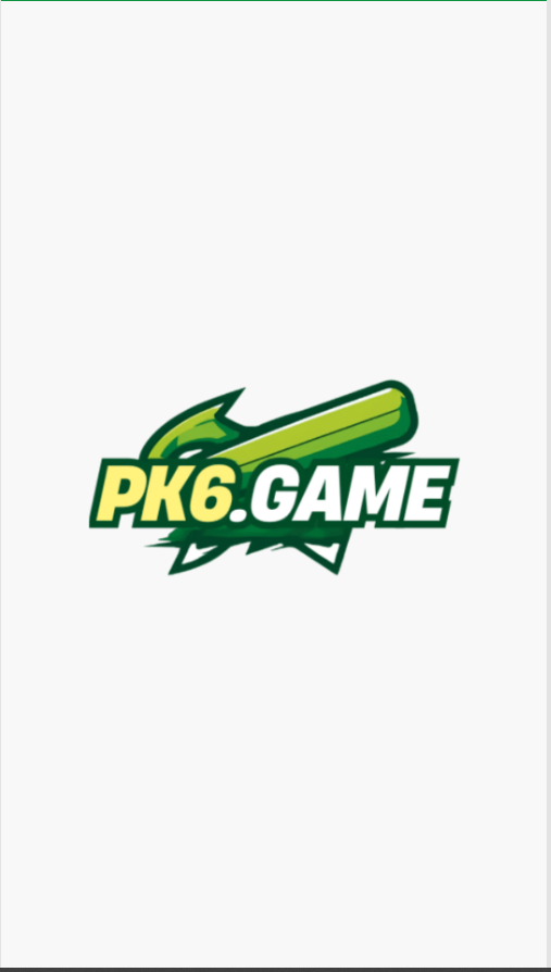 PK6 Game splash screen displayed during mobile platform loading